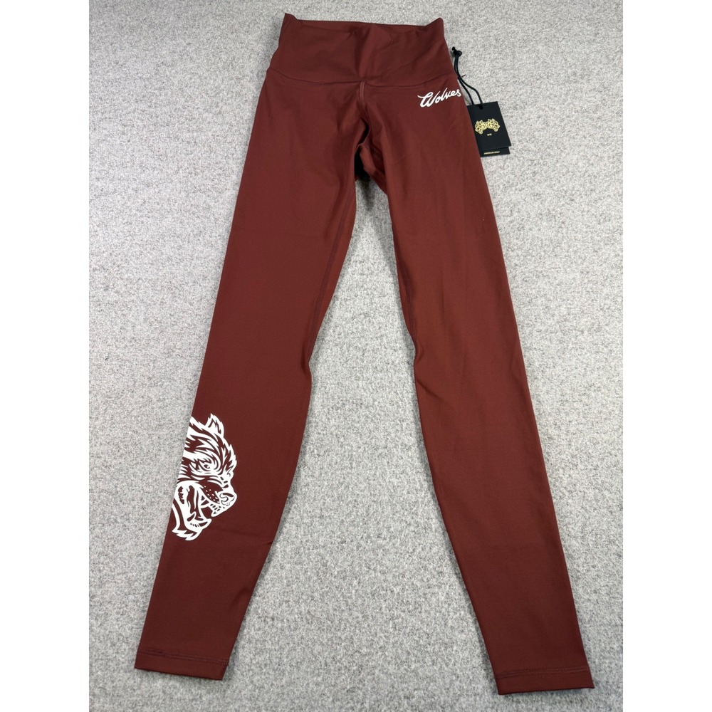 Darc Sport Western Wolf Energy Full Leggings Oxblood Red Small DSPP002-378-202-S